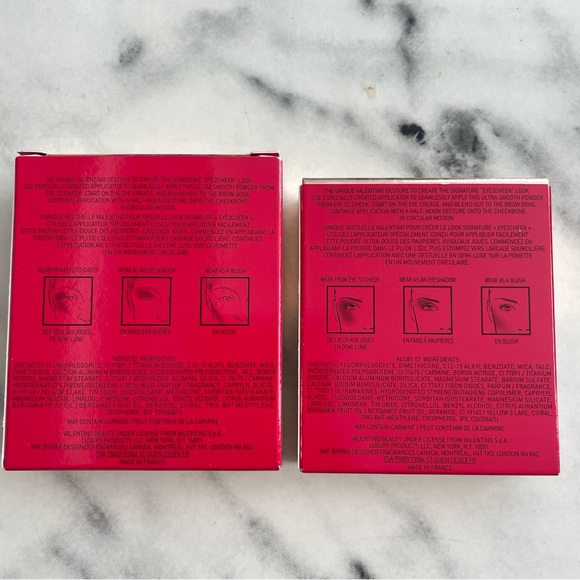 *NIB* Valentino Eye 2 Cheek Blush & Eyeshadow - Picture 7 of 8